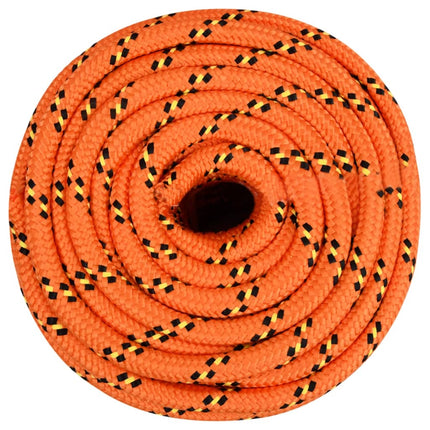 tovværk til båd 16 mm 50 m polypropylen orange