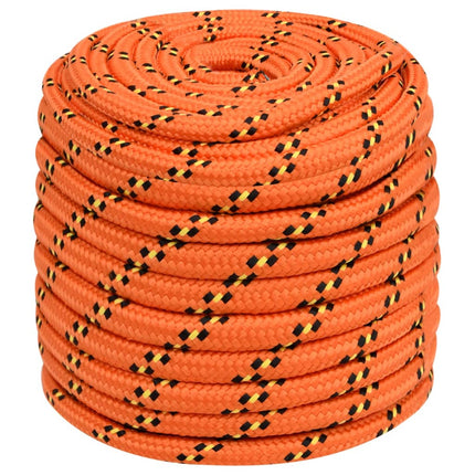 tovværk til båd 16 mm 250 m polypropylen orange