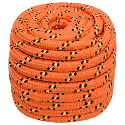 tovværk til båd 20 mm 100 m polypropylen orange