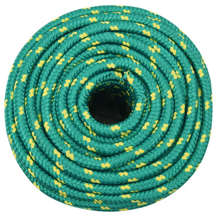 tovværk til båd 14 mm 50 m polypropylen grøn