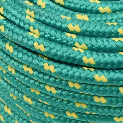 tovværk til båd 14 mm 50 m polypropylen grøn