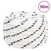 arbejdsreb 18 mm 50 m polyester hvid
