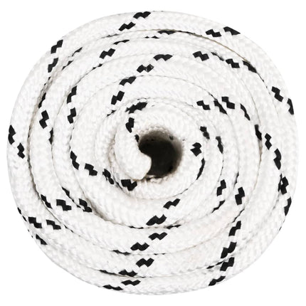 arbejdsreb 18 mm 100 m polyester hvid