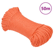 arbejdsreb 3 mm 50 m polypropylen orange
