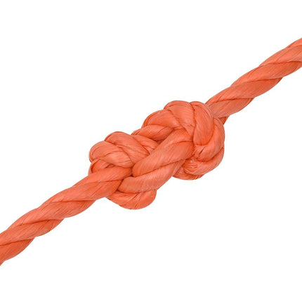 arbejdsreb 14 mm 50 m polypropylen orange