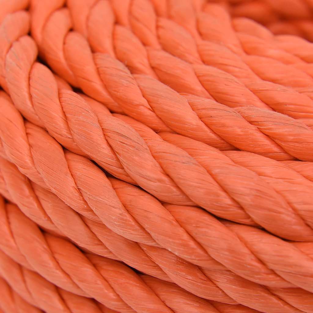 arbejdsreb 24 mm 50 m polypropylen orange