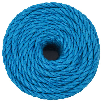 arbejdsreb 14 mm 50 m polypropylen blå