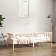 daybed uden madras 80x200 cm massivt fyrretræ