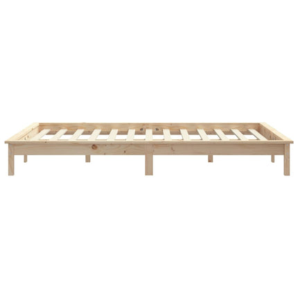 sengeramme 120x200 cm massivt fyrretræ