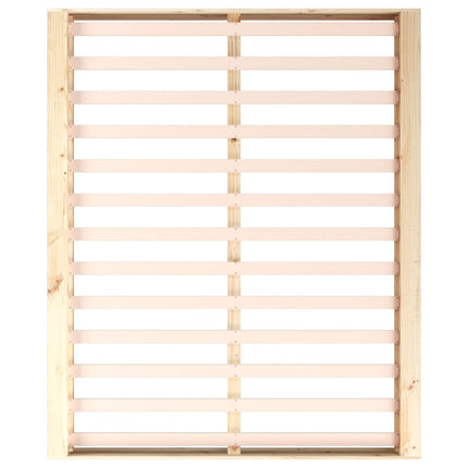 sengeramme 200x200 cm massivt træ