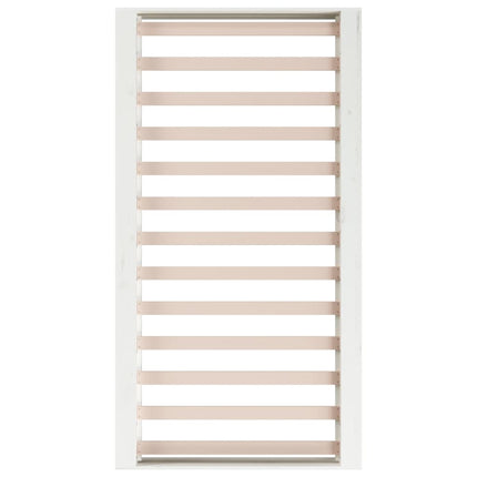 sengeramme 90x200 cm massivt træ hvid