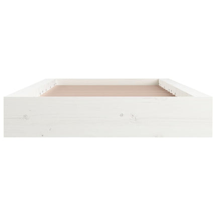 sengeramme 75x190 cm Small Single massivt træ hvid