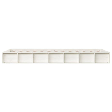 sengeramme 75x190 cm Small Single massivt træ hvid