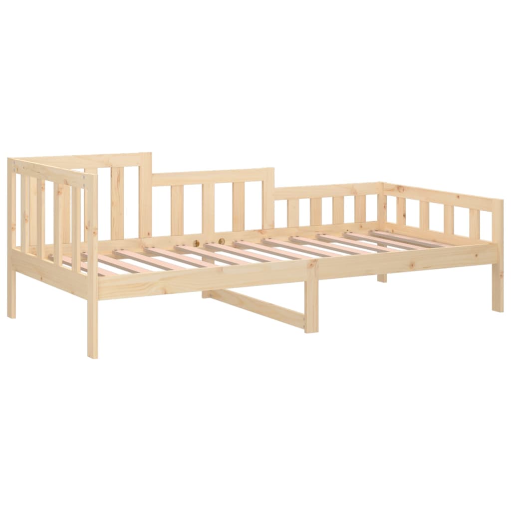daybed uden madras 90x190 cm massivt fyrretræ