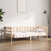 daybed uden madras 90x200 cm massivt fyrretræ