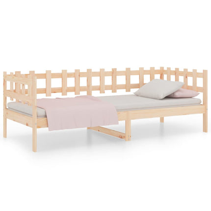 daybed uden madras 90x190 cm massivt fyrretræ