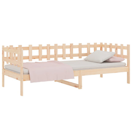daybed uden madras 90x190 cm massivt fyrretræ