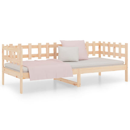 daybed uden madras 90x190 cm massivt fyrretræ