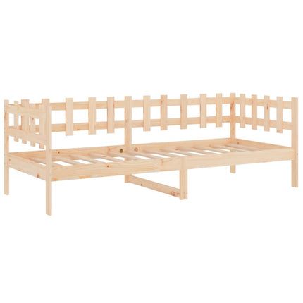 daybed uden madras 90x190 cm massivt fyrretræ