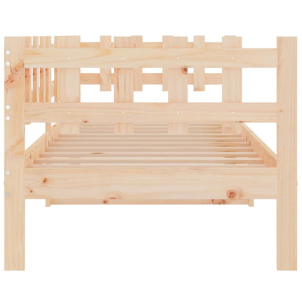 daybed uden madras 90x190 cm massivt fyrretræ