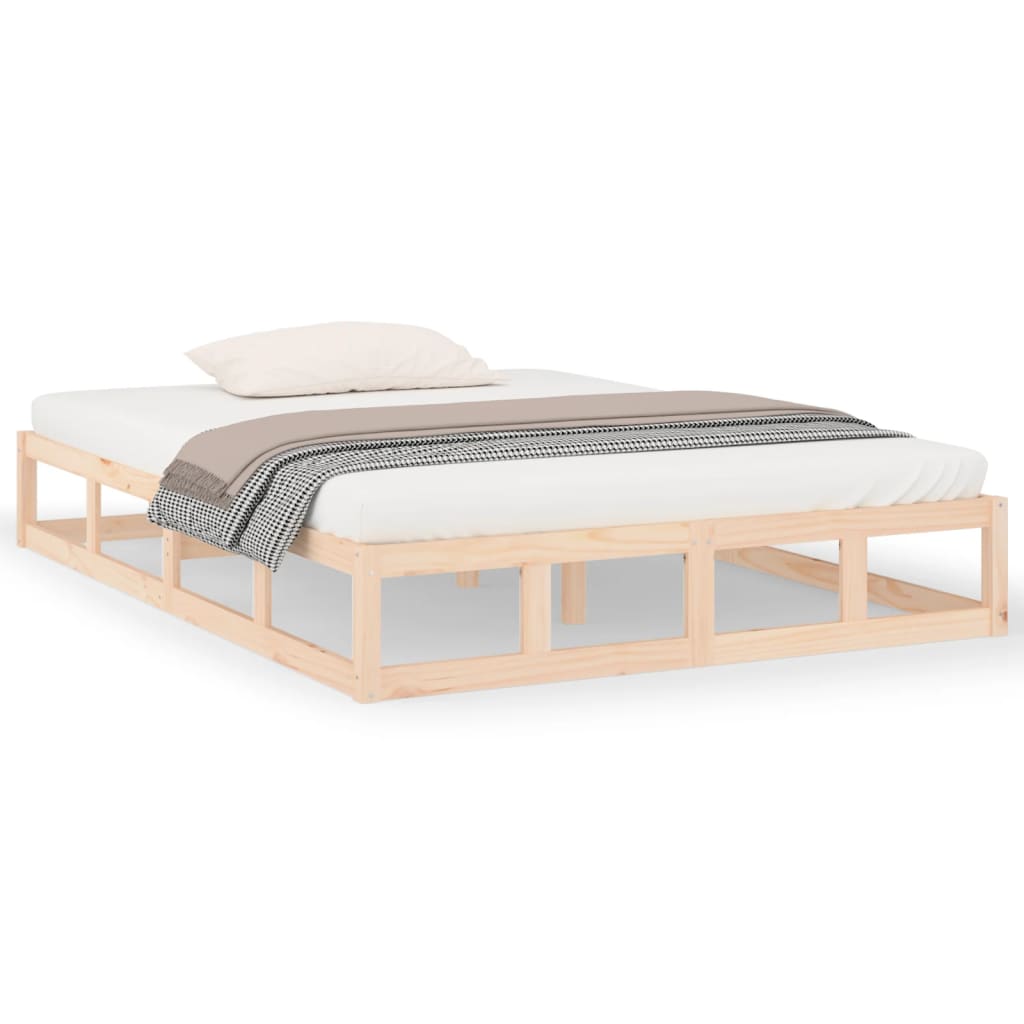sengeramme 200x200 cm massivt træ