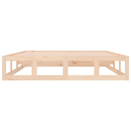 sengeramme 200x200 cm massivt træ