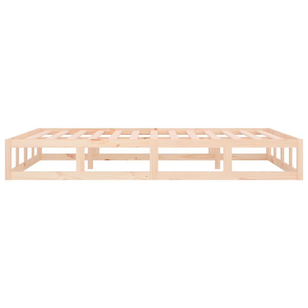 sengeramme 200x200 cm massivt træ