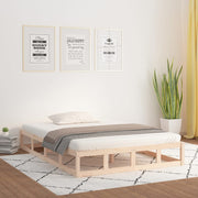 sengeramme 200x200 cm massivt træ