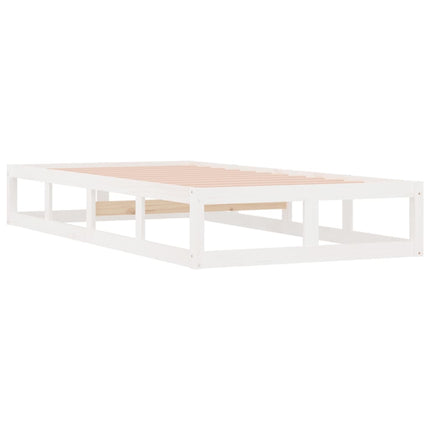 sengeramme 75x190 cm Small Single massivt træ hvid