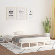 sengeramme 120x190 cm Small Double massivt træ hvid