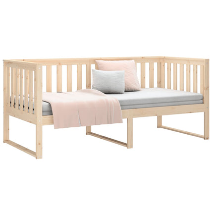 daybed uden madras 90x190 cm massivt fyrretræ