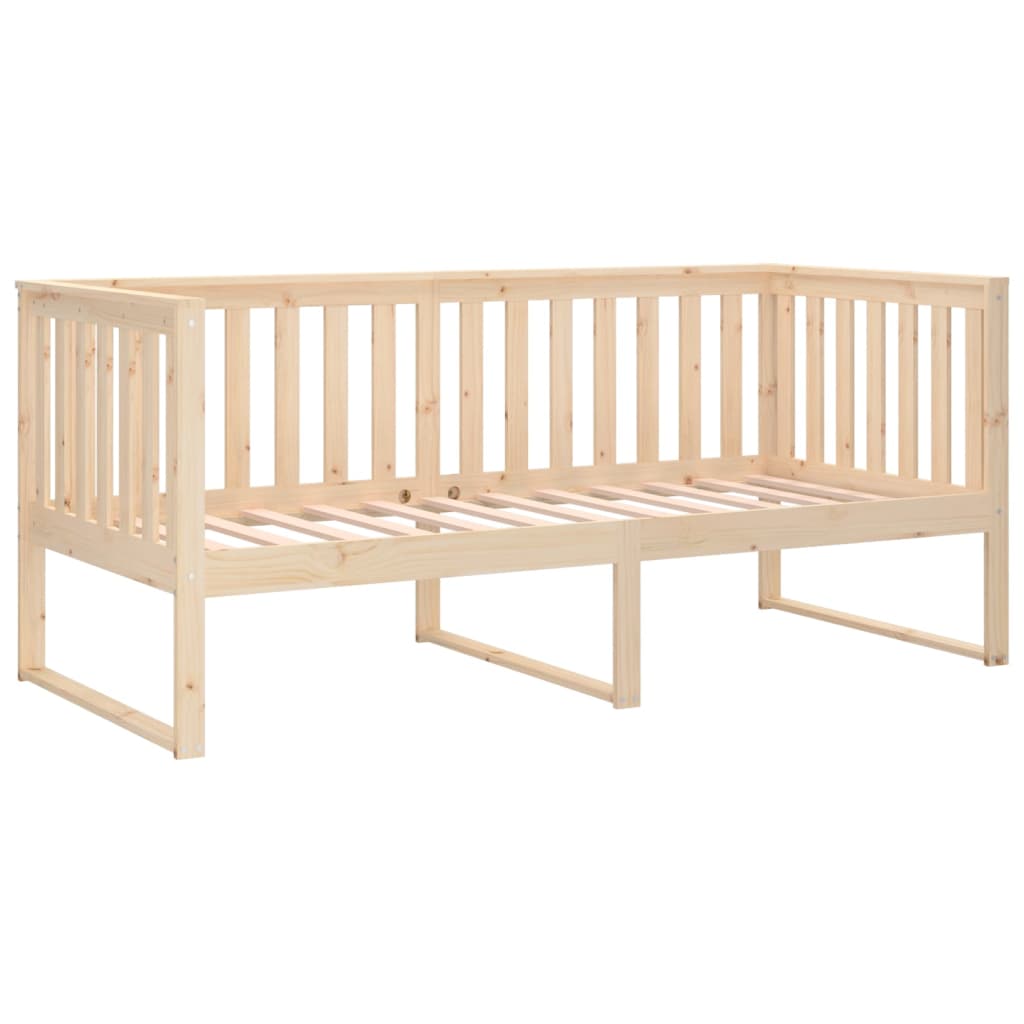 daybed uden madras 90x190 cm massivt fyrretræ
