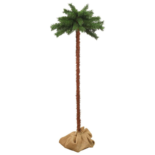 juletræ med LED-lys 120 cm