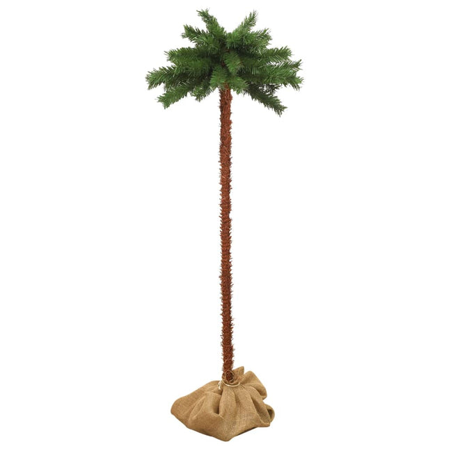 juletræ med LED-lys 180 cm