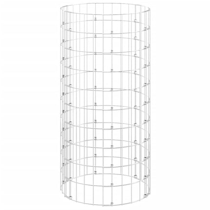 kompostbeholder Ø50x100 cm galvaniseret stål