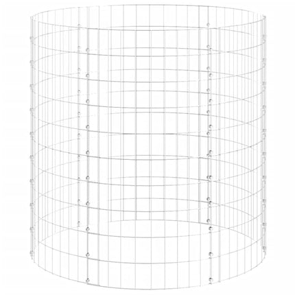 kompostbeholder Ø100x100 cm galvaniseret stål