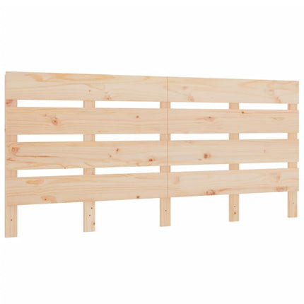sengegærde 180x3x80 cm massivt fyrretræ