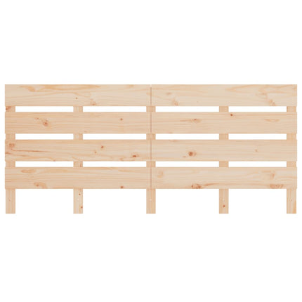 sengegavl 200x3x80 cm massivt fyrretræ