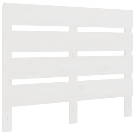 sengegærde 75x3x80 cm massivt fyrretræ hvid