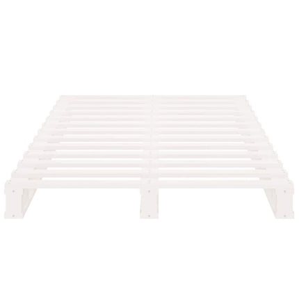 palleseng 100x200 cm massivt fyrretræ hvid