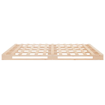 palleseng 160x200 cm massivt fyrretræ