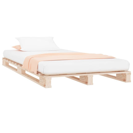 palleseng 90x190 cm Single massivt fyrretræ