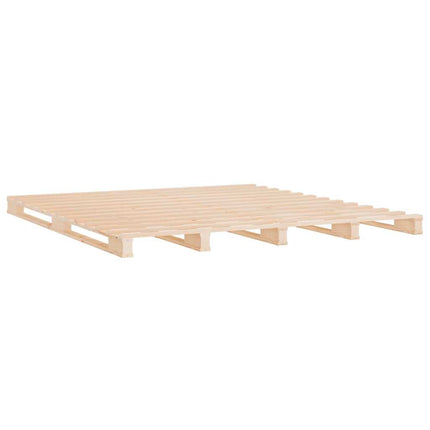 palleseng 120x190 cm Small Double massivt fyrretræ