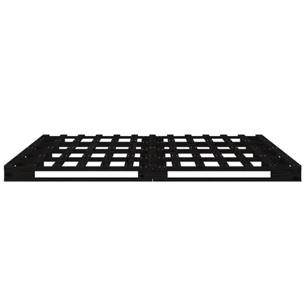 palleseng 120x190 cm Small Double massivt fyrretræ sort