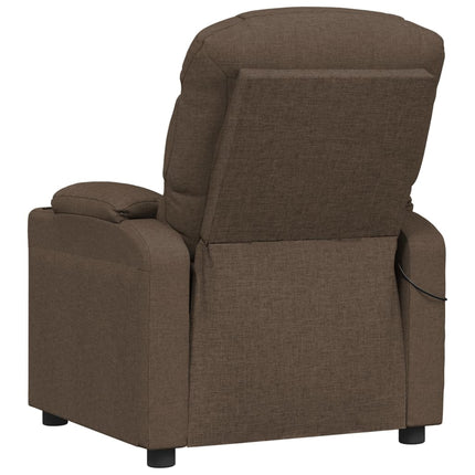 massagestol stof brun