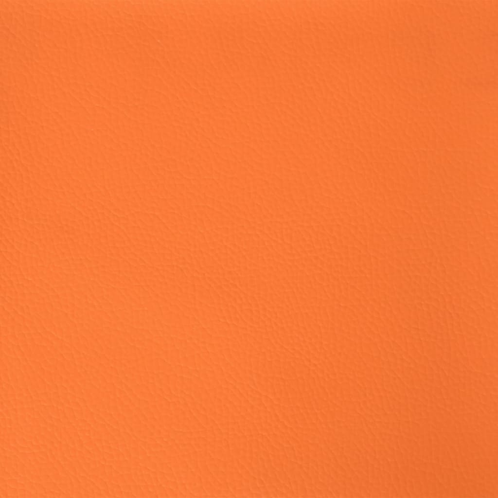 gamingstol m. massagefunktion kunstlæder sort og orange