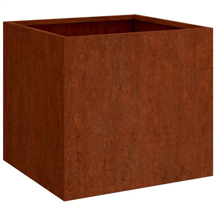 plantekasser 2 stk. 32x30x29 cm cortenstål