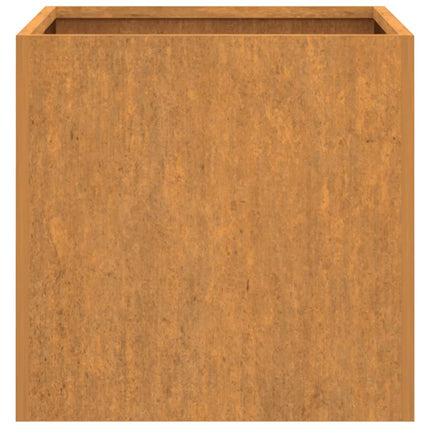 plantekasser 2 stk. 32x30x29 cm cortenstål