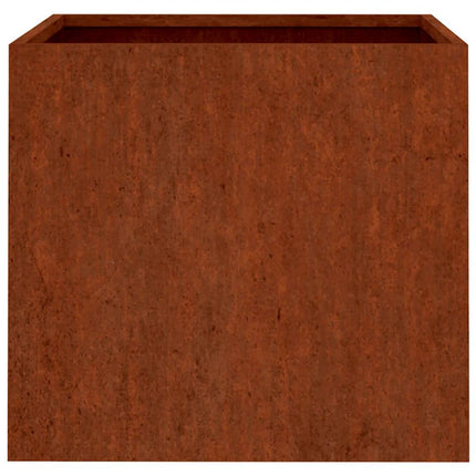 plantekasser 2 stk. 42x40x39 cm cortenstål