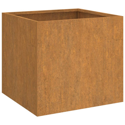plantekasser 2 stk. 49x47x46 cm cortenstål